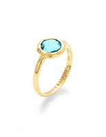 Anello Giovanni Raspini Donna Loop Azzurro in Argento Quarzo 12123/14 - 12123/14
